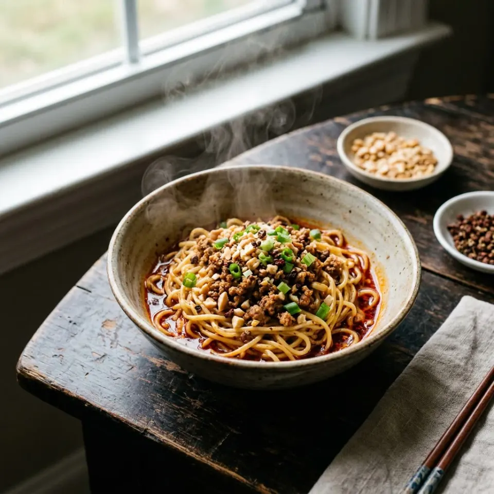 美食照片 → 手绘动画风画面 · 原图